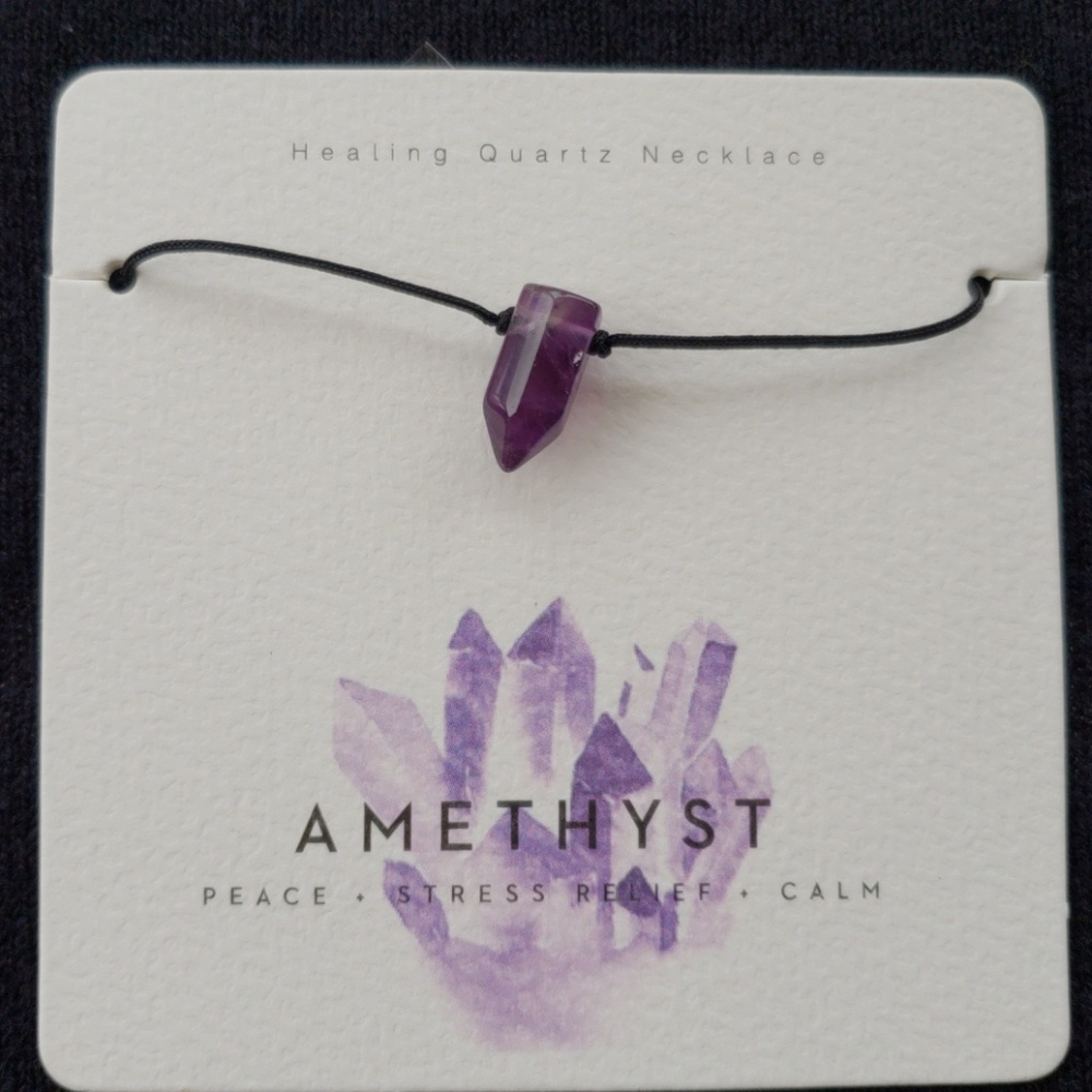 Sold!!!Healing Quartz Necklace